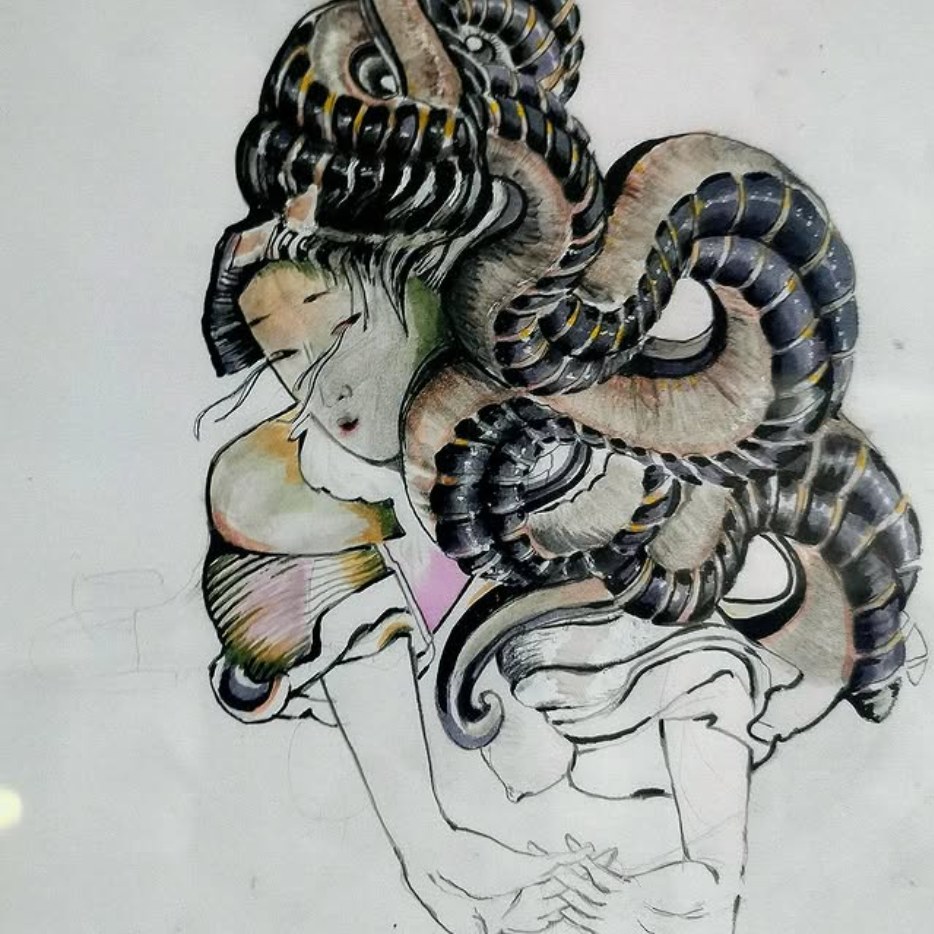 Tattoo work by Linda